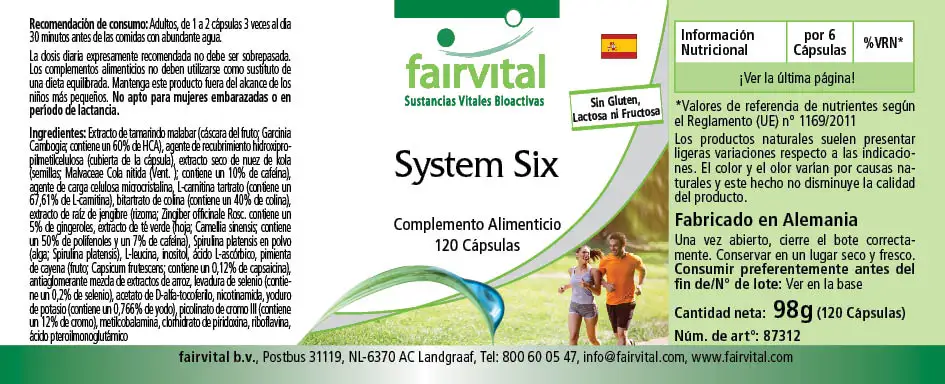 Systeem Zes - 120 capsules