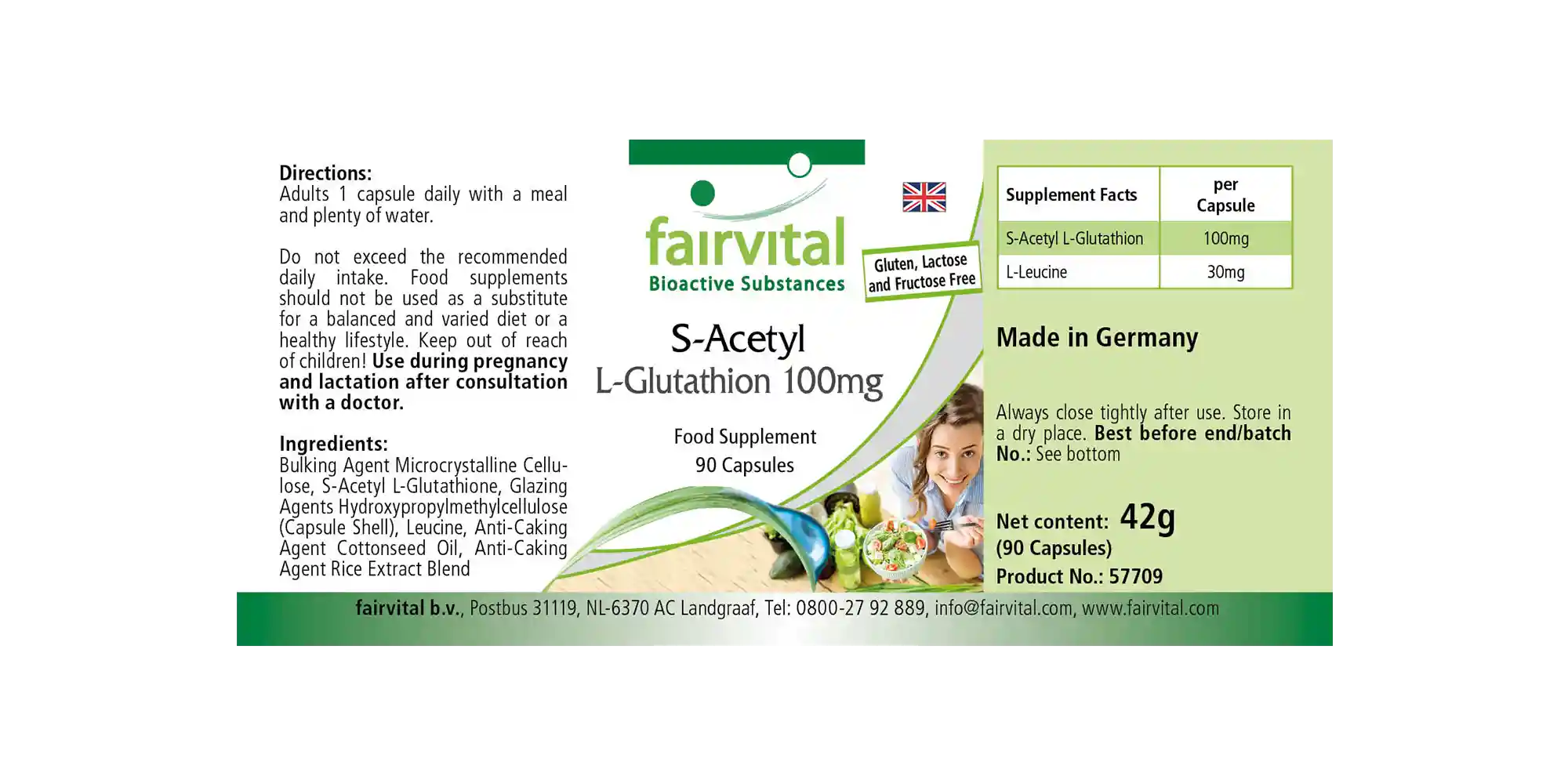 S-Acetyl L-Glutathion 100mg