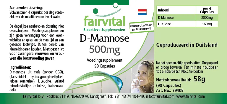 D-Mannose - 90 gélules