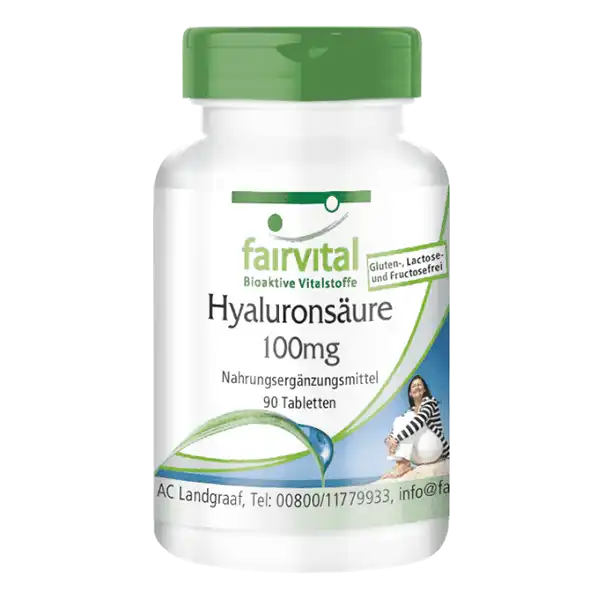 Hyaluronzuur 100mg - 90 tabletten