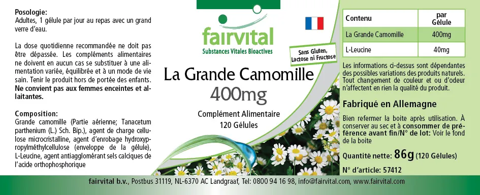 Feverfew 400mg 