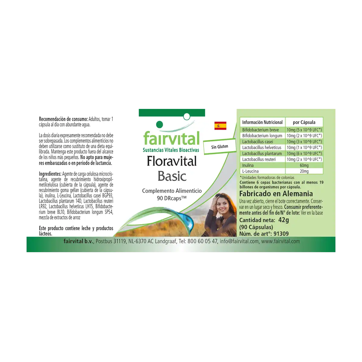 Floravital Basic - 90 DRCaps® Floravital Basic - 90 DRCaps®