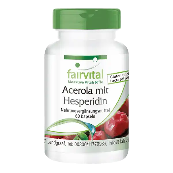 Acerola met hesperidine - 60 capsules