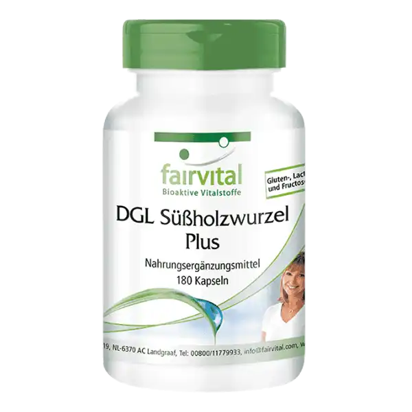 DGL Zoethoutwortel Plus - 180 capsules