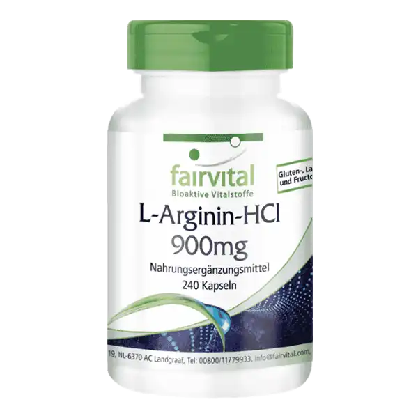 L-Arginina HCI 900mg – 240 capsule