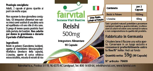 Reishi 500mg