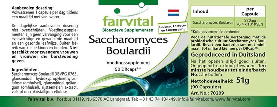 Saccharomyces boulardii - 90 DRcaps®.