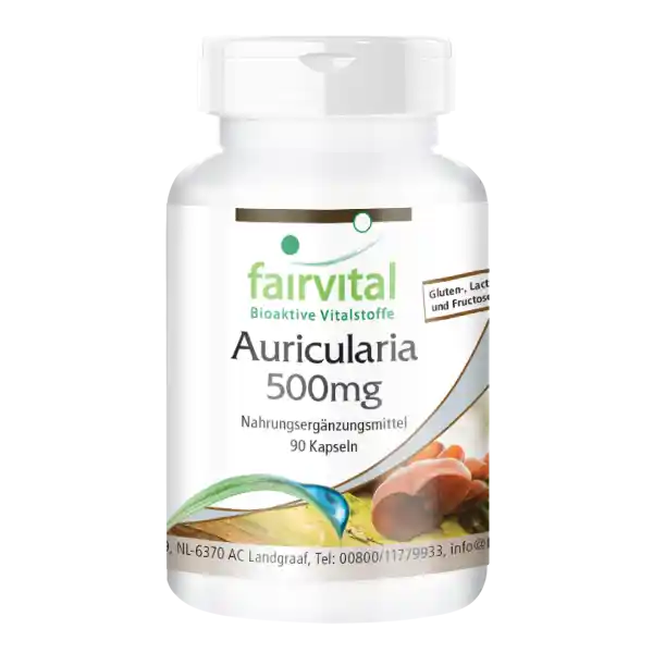Auricularia 500 mg - 90 gels