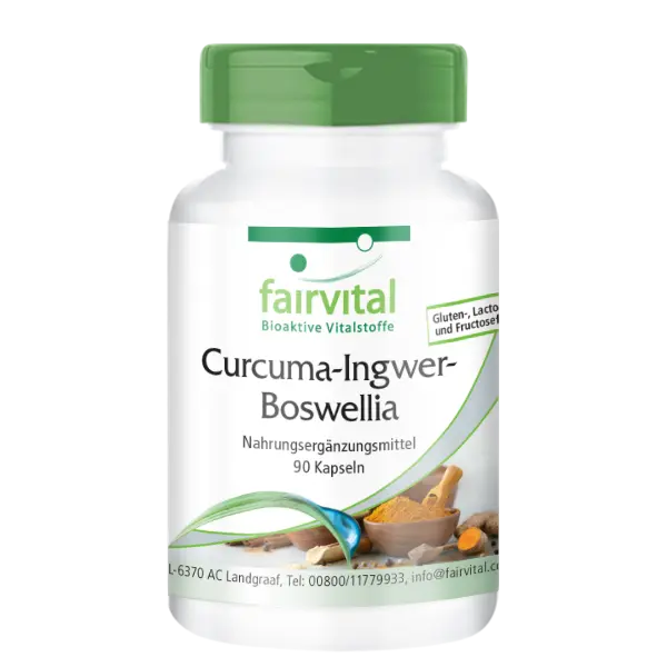 Turmeric - Ginger - Boswellia - 90 Capsules