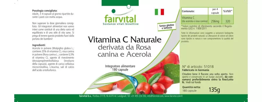 Natuurlijke vitamine C uit acerola