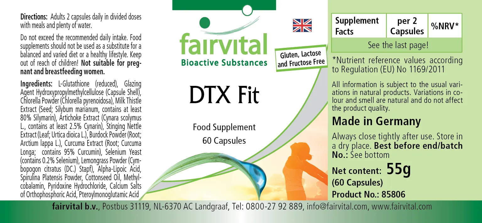 DTX Fit - 60 capsules