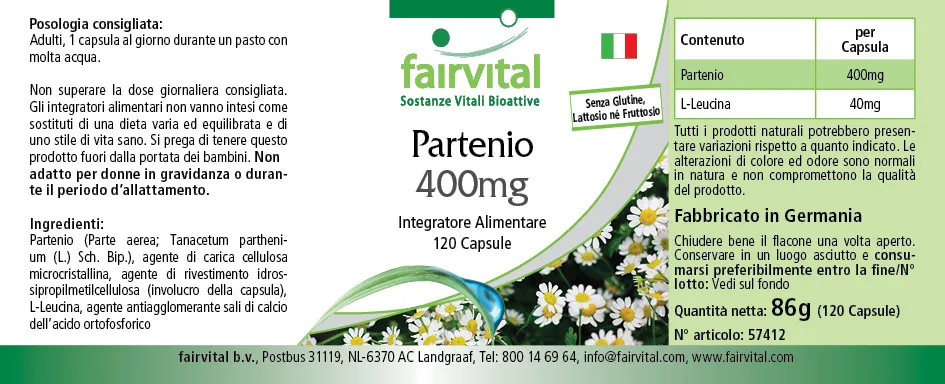 Feverfew 400mg 