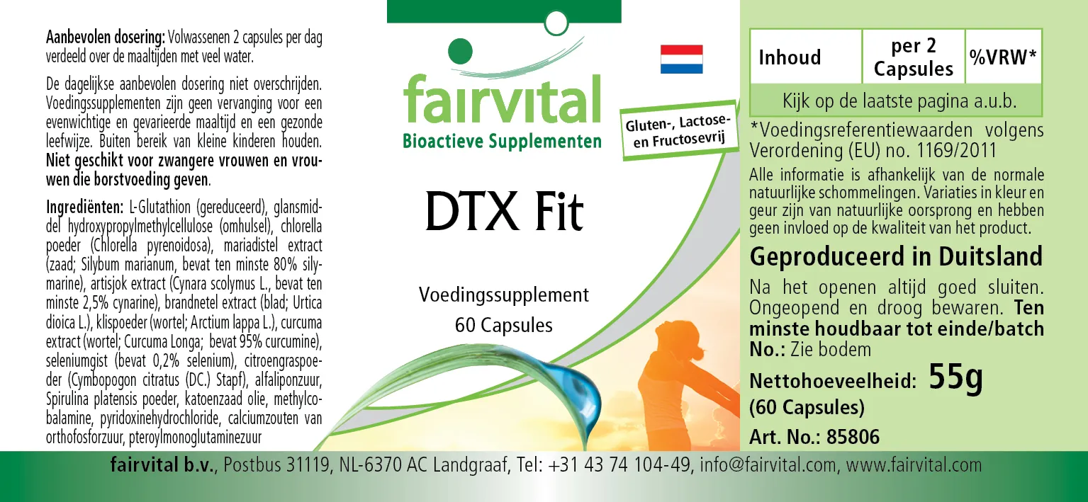 DTX Fit – 60 capsules