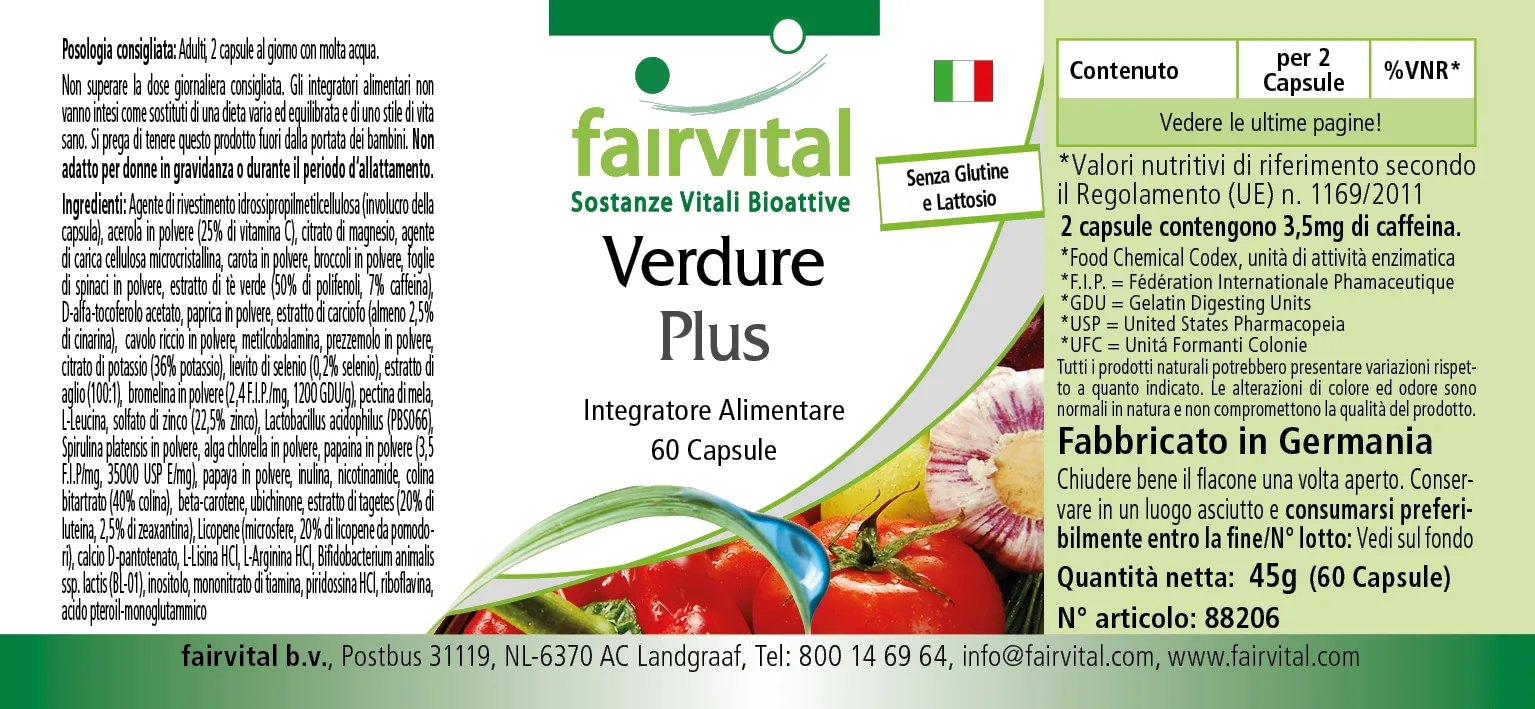 Verdure Plus – 60 capsule