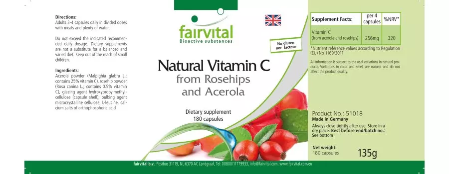 Natuurlijke vitamine C uit acerola