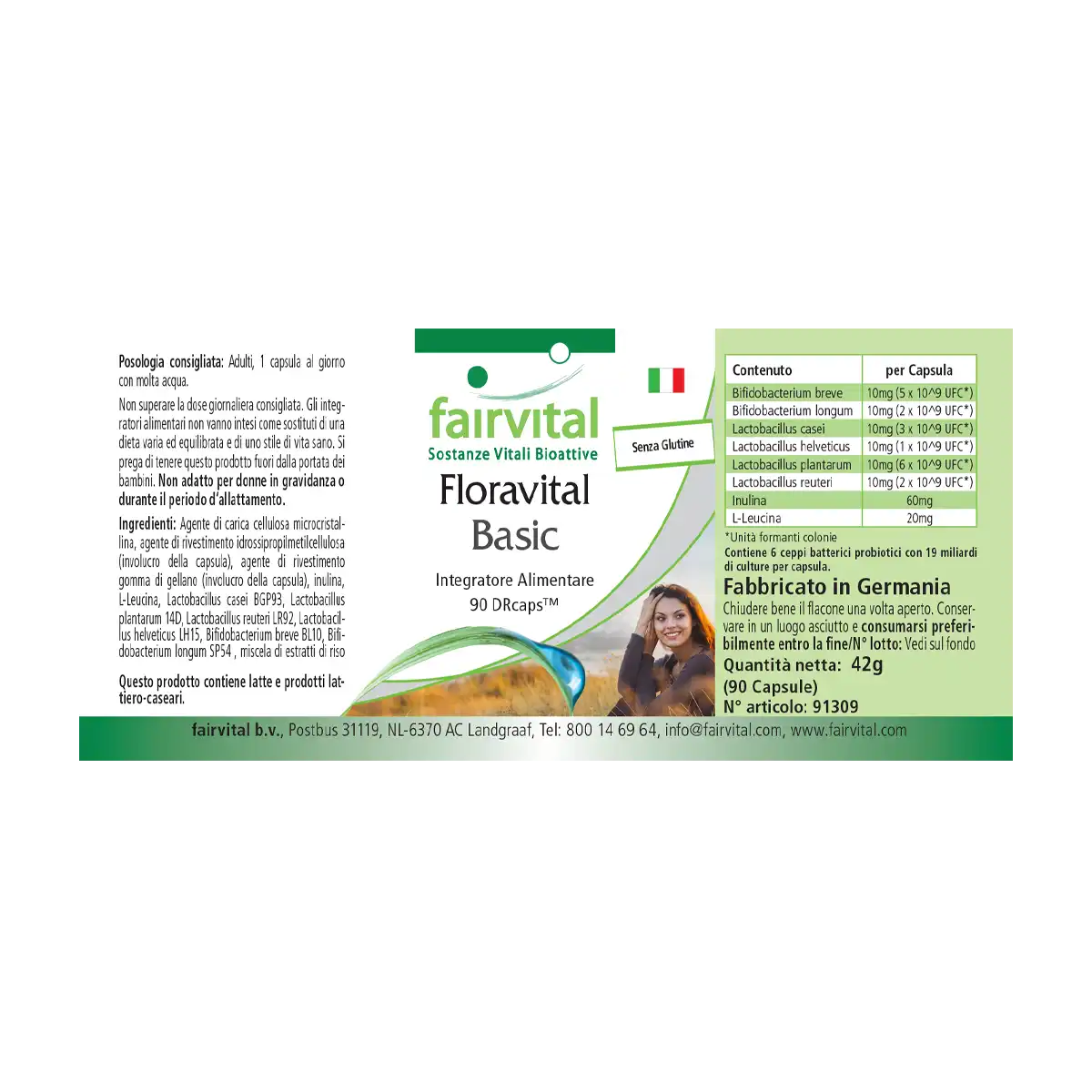 Floravital Basic - 90 DRCaps® Floravital Basic - 90 DRCaps®