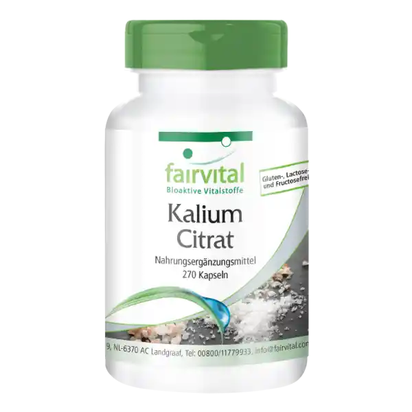 Kaliumcitraat - 270 capsules