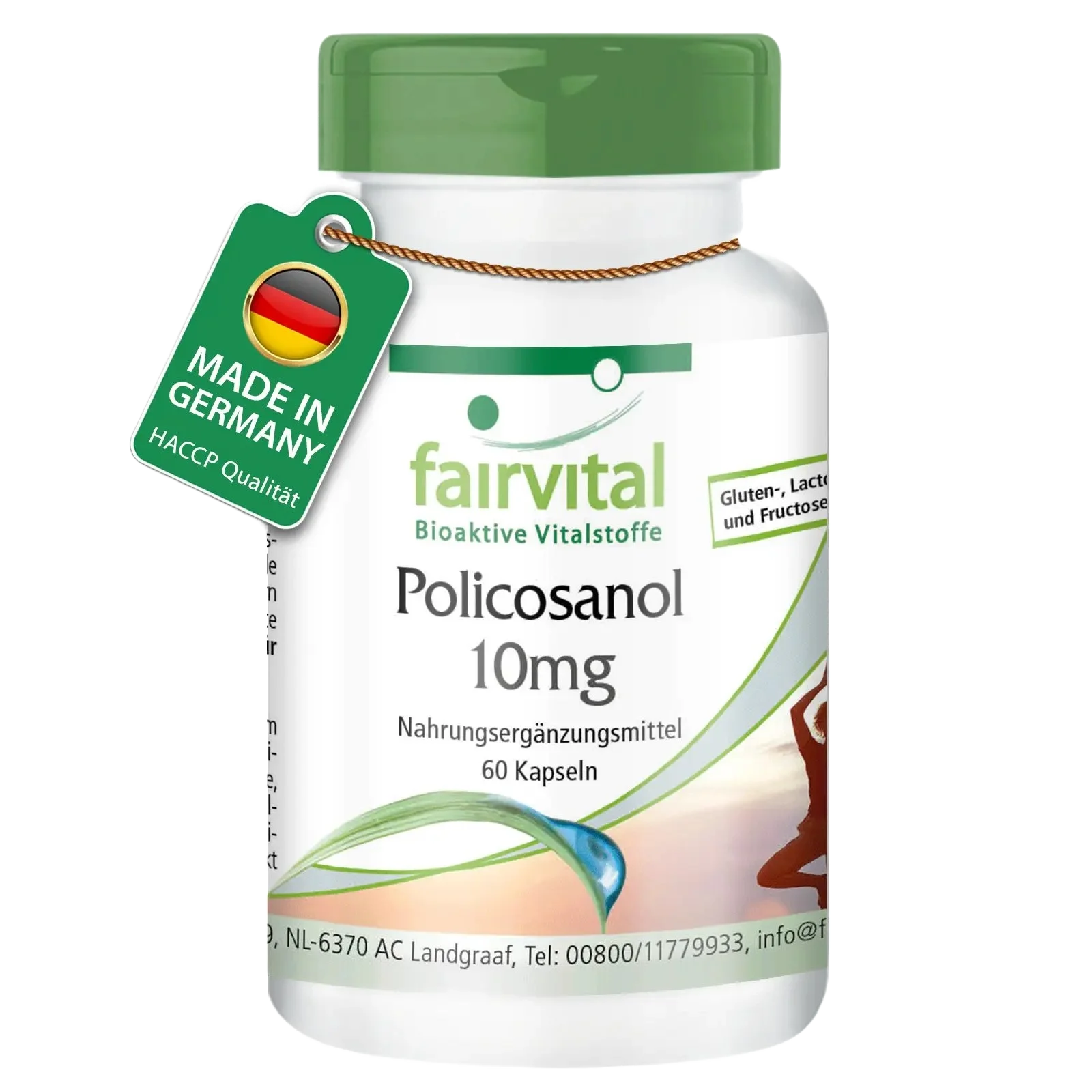 Policosanol 10mg - 60 gélules Policosanol 10mg - 60 gélules
