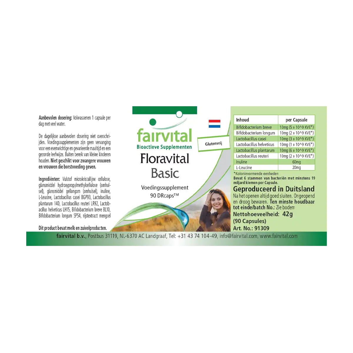 Floravital Basic – 90 DRcaps®