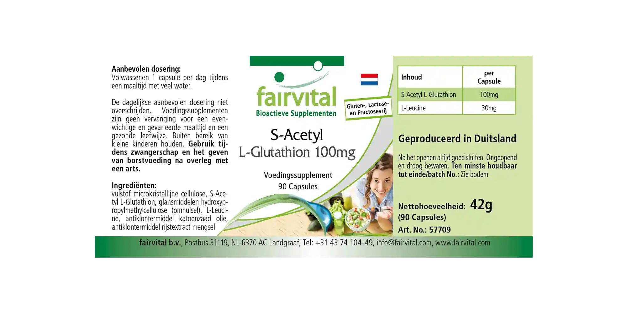 S-Acetyl L-Glutathion 100mg