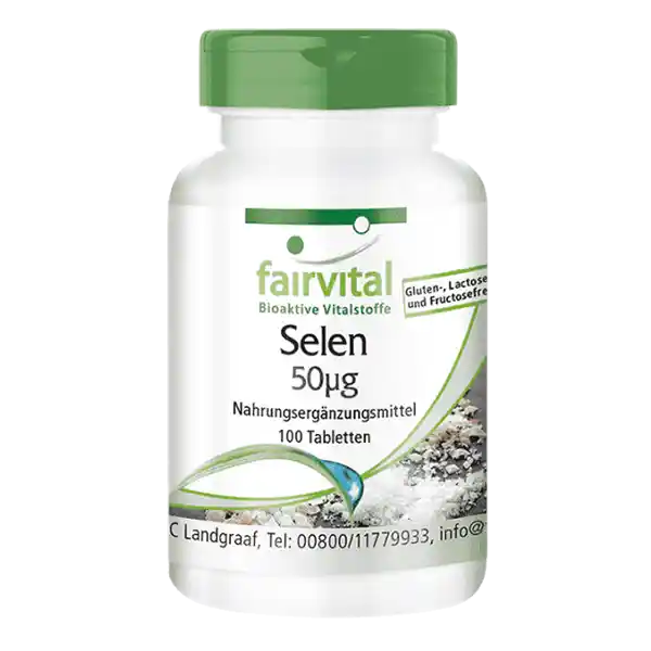Selenium 50µg - 100 tabletten