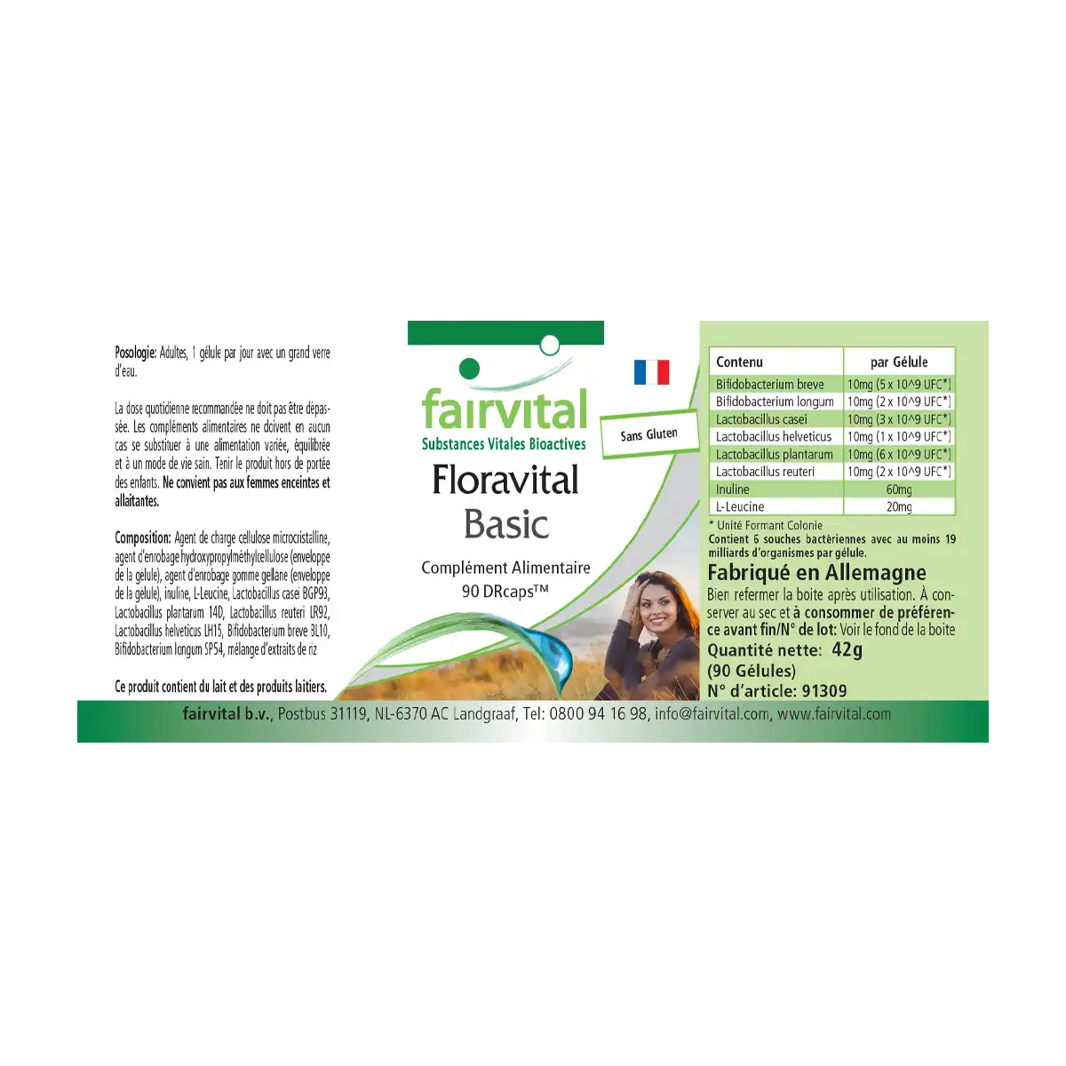 Floravital Basic - 90 DRcaps®