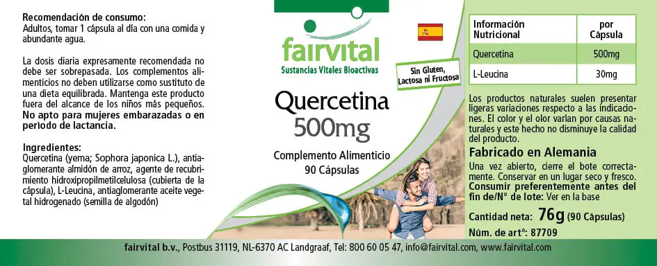 Quercetin 500mg