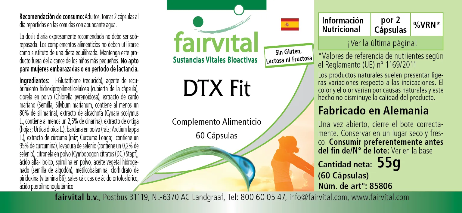 DTX Fit - 60 capsules