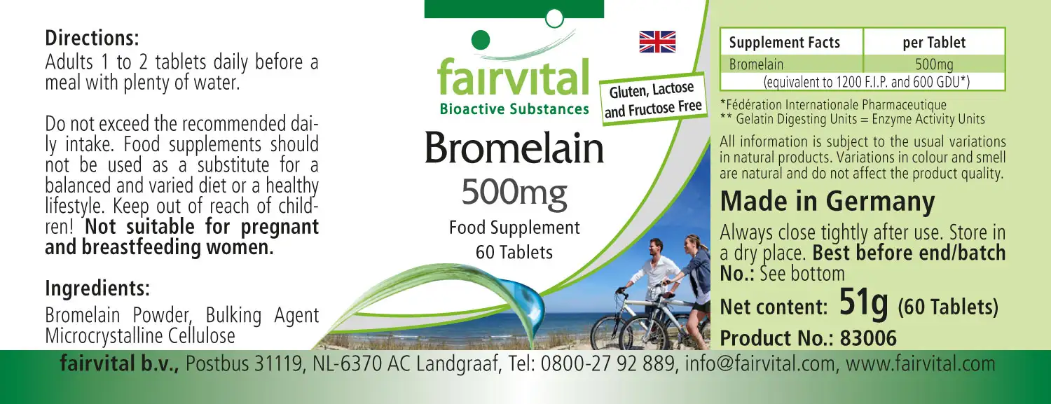 Bromelain 500mg