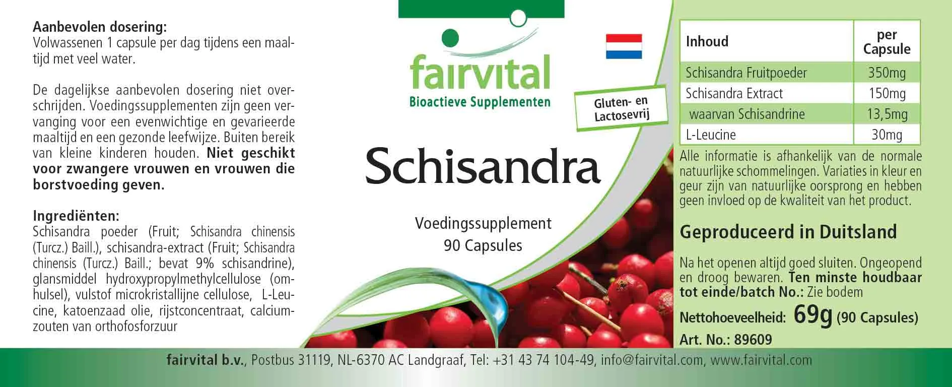 Schisandra - 90 Capsule