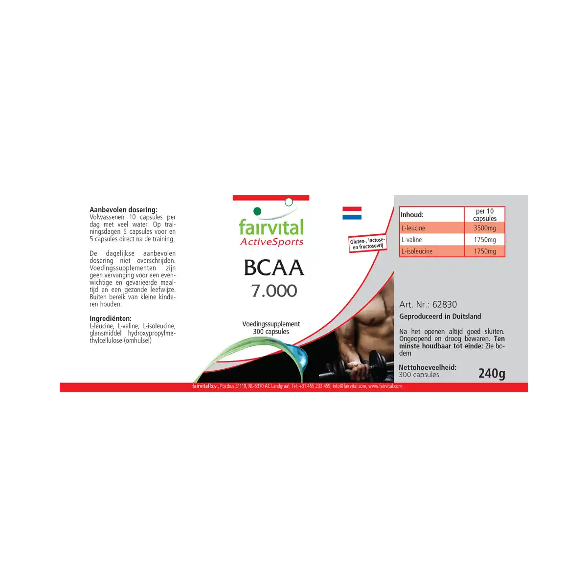 BCAA 7000 300 capsules