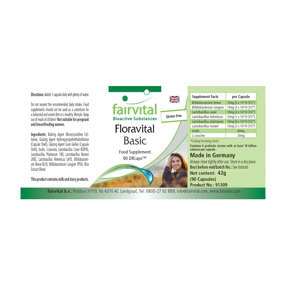 Floravital Basic - 90 DRCaps® Floravital Basic - 90 DRCaps®