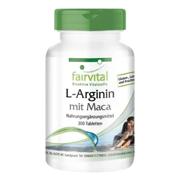 L-arginine met maca - 300 tabletten