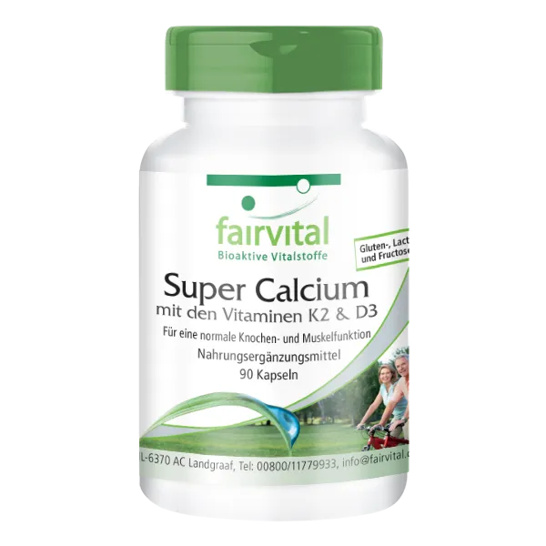 Super Calcium met vitamine K2 en D3
