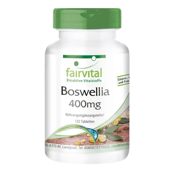 Boswellia frankincense 400mg – 120 tablets