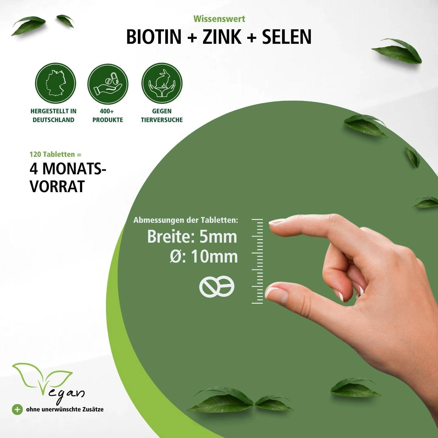 Biotin + Zink + Selen