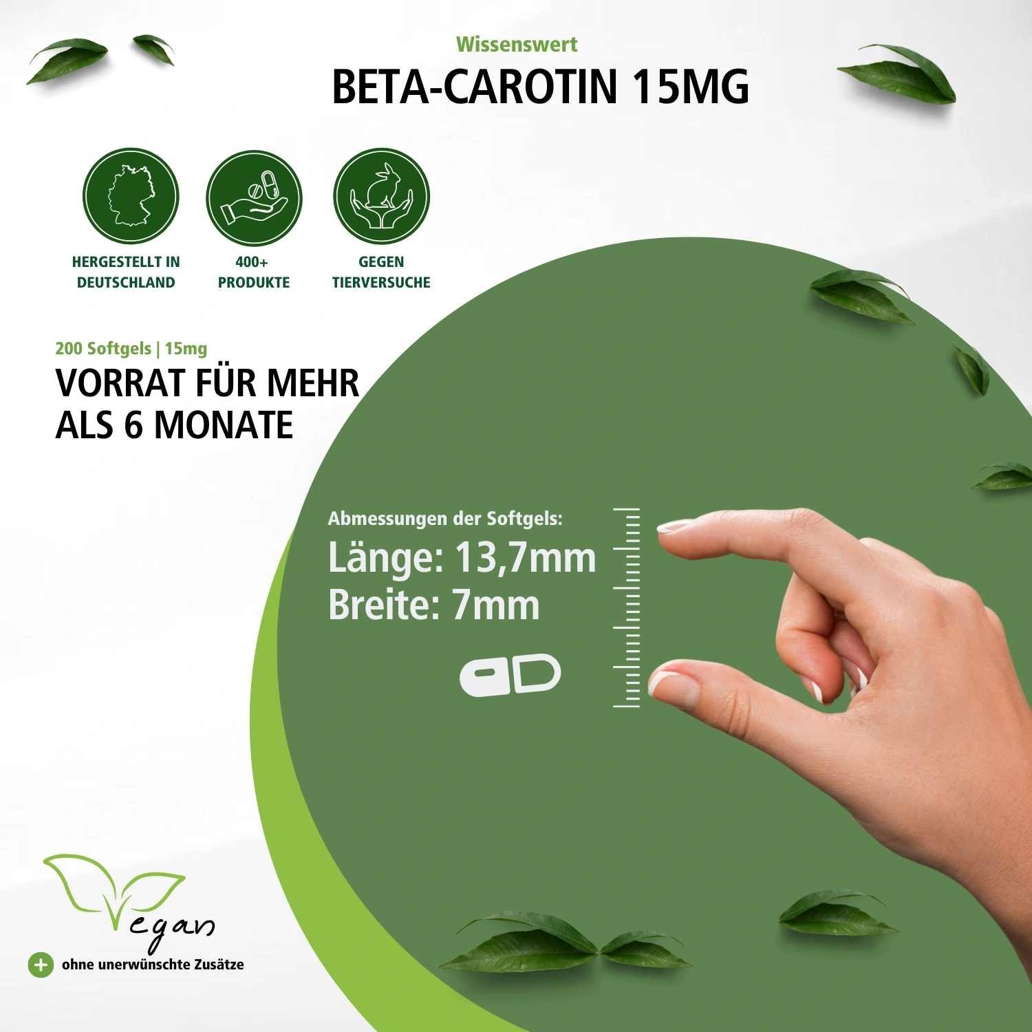 Beta-Carotin 15mg