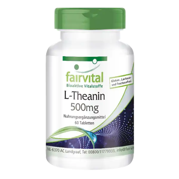 L-Teanina 500mg – 60 comprimidos