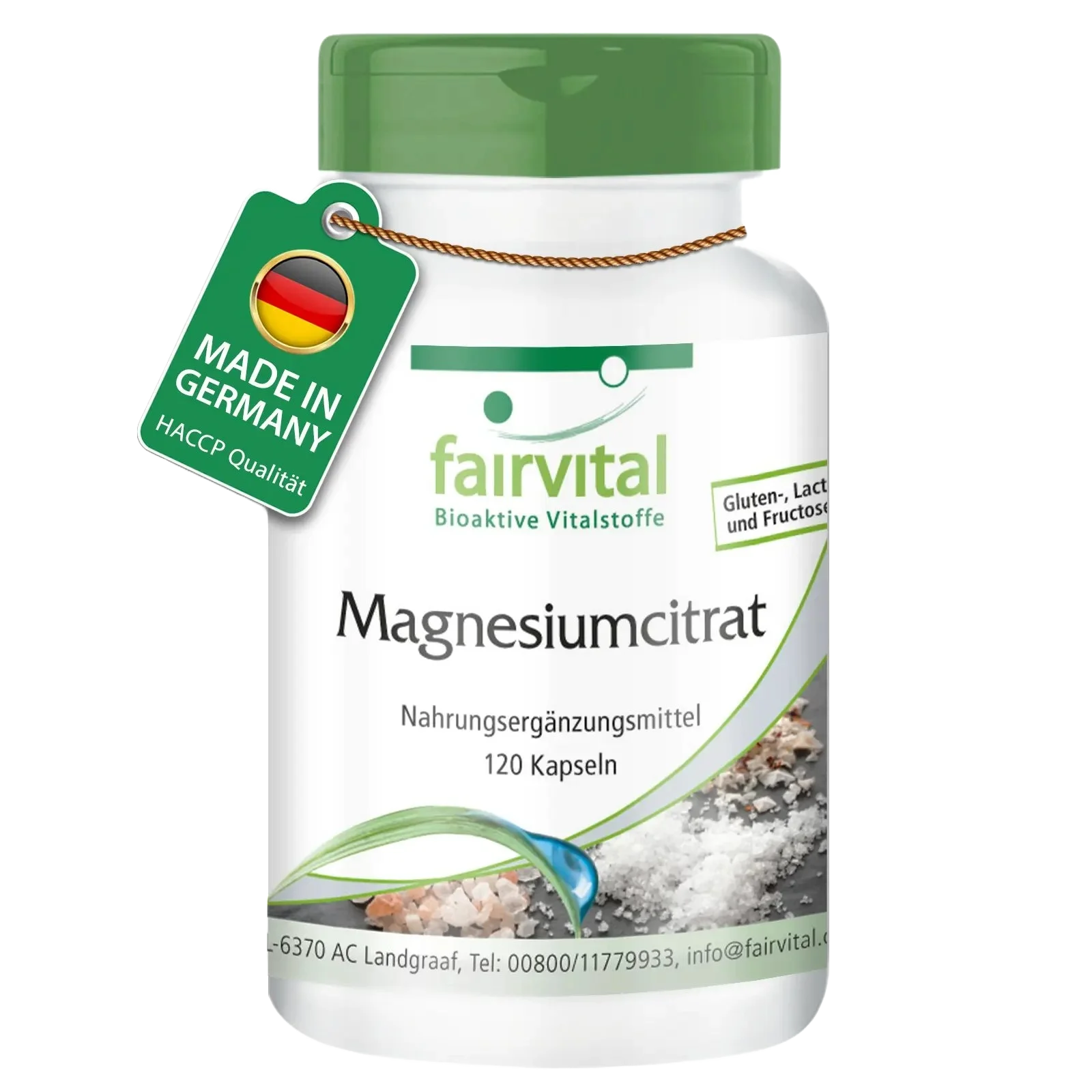 Magnesiumcitrat-120 Kapseln-Vegan | Fairvital Magnesiumcitrat-120 Kapseln-Vegan | Fairvital