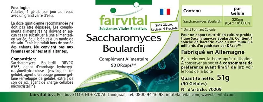 Saccharomyces boulardii - 90 DRcaps®