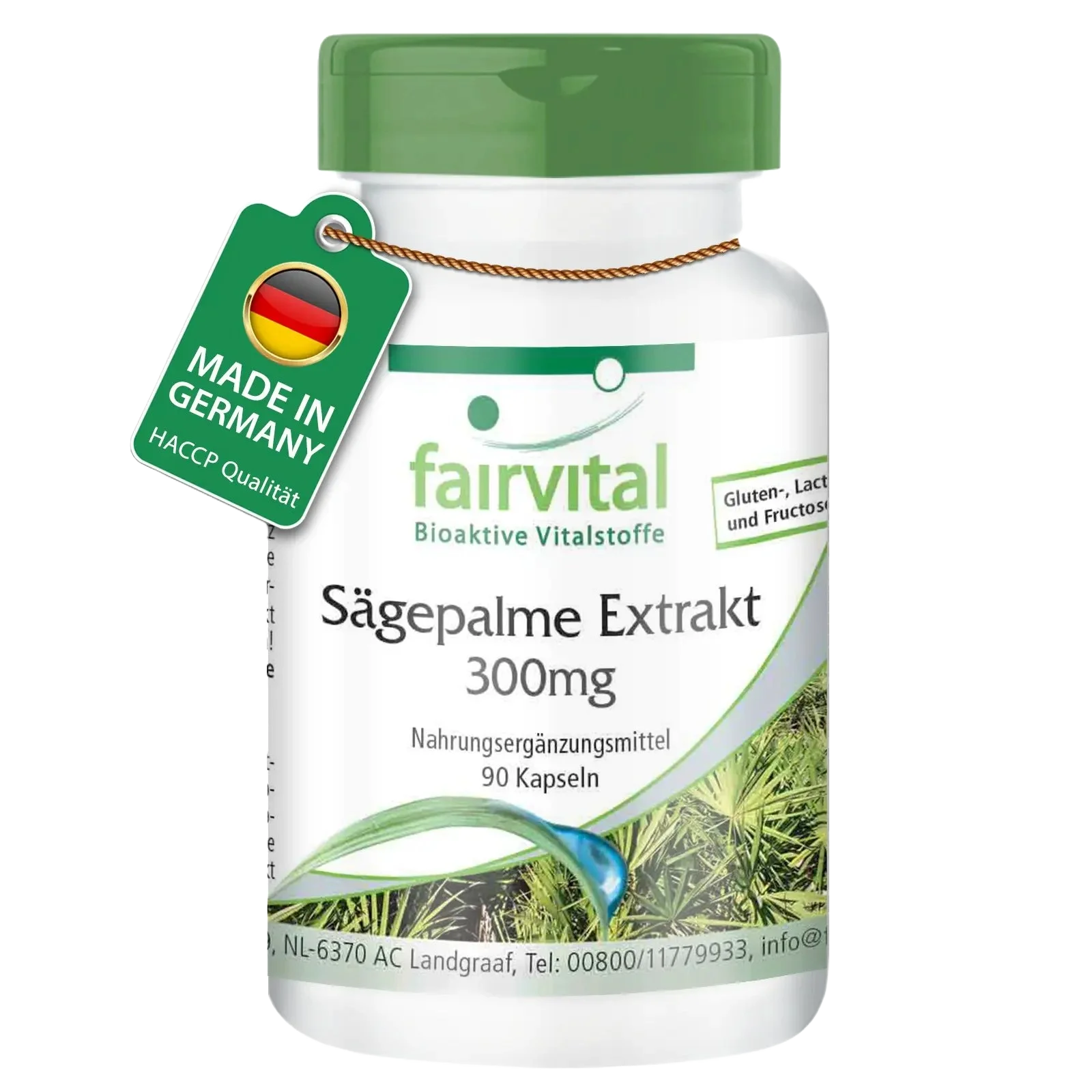 Extrait de palmier nain 300mg - 90 gélules Extrait de palmier nain 300mg - 90 gélules