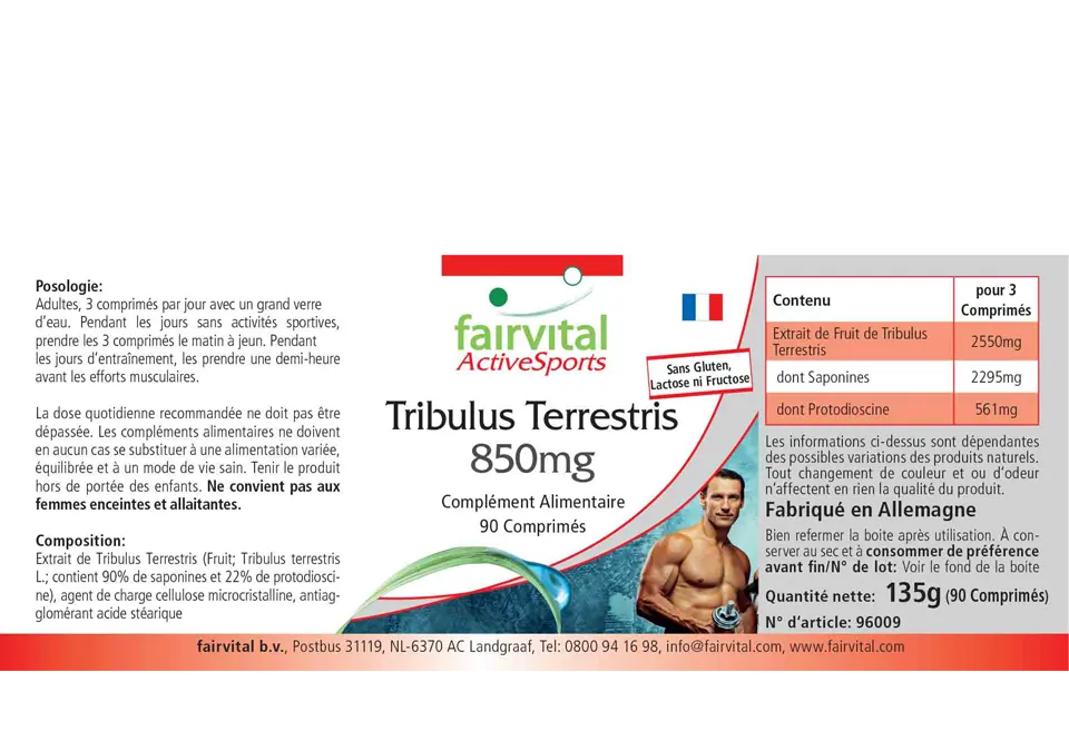 Tribulus Terrestris - 90 Tablets Tribulus Terrestris - 90 Tablets