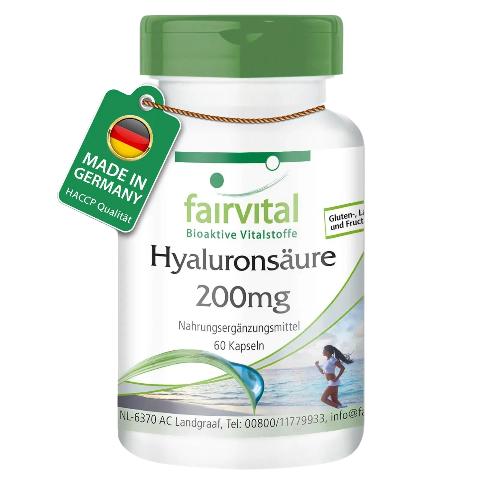 Acide hyaluronique 200mg - 60 gélules Acide hyaluronique 200mg - 60 gélules