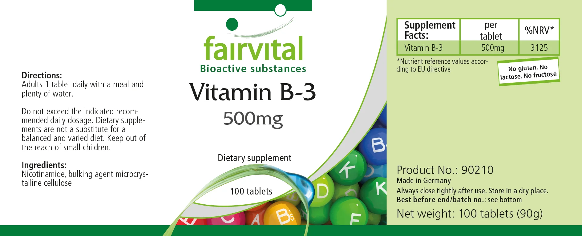 Xylitol 1000mg met muntsmaak - 100 kauwtabletten