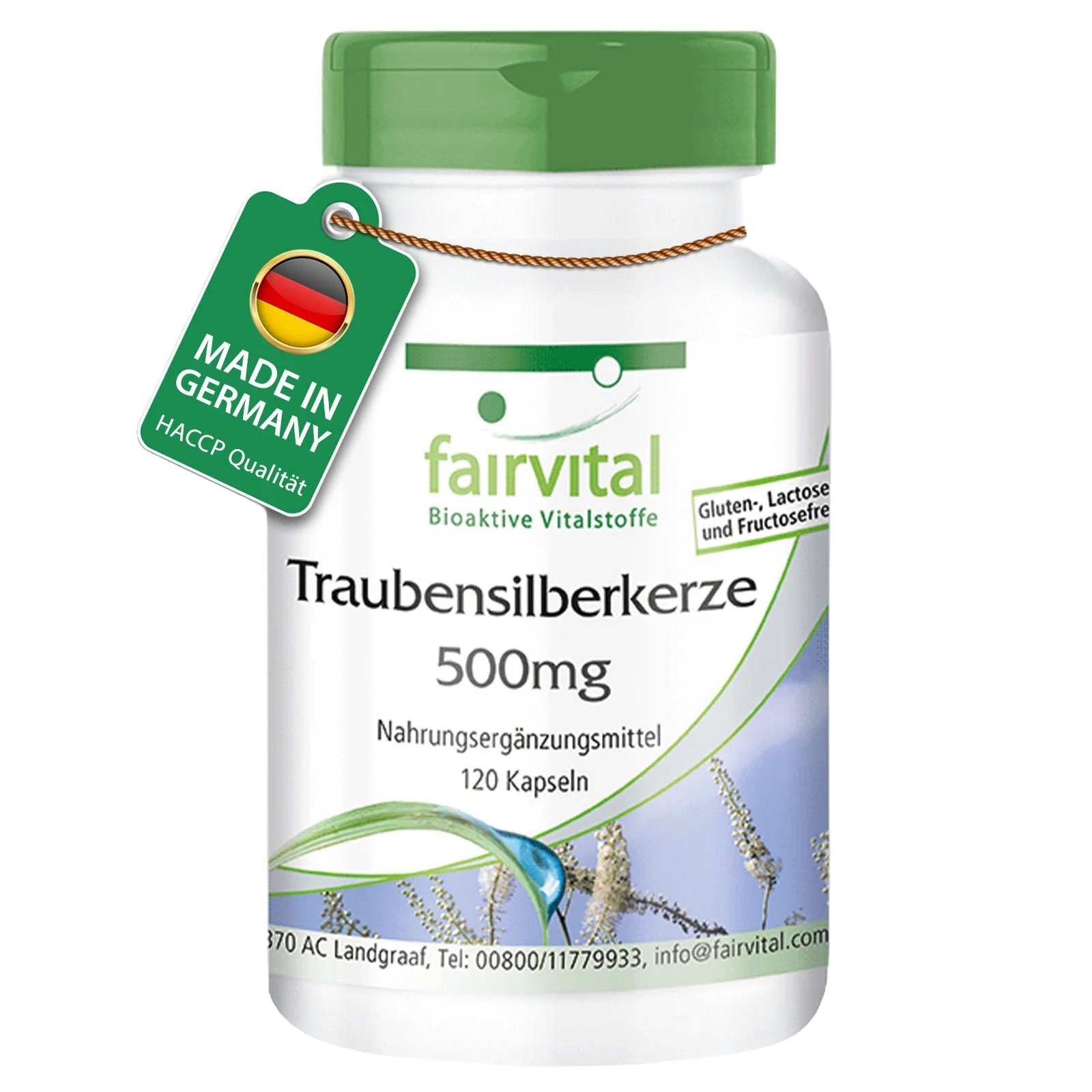 Extracto de cohosh negro 500mg Extracto de cohosh negro 500mg