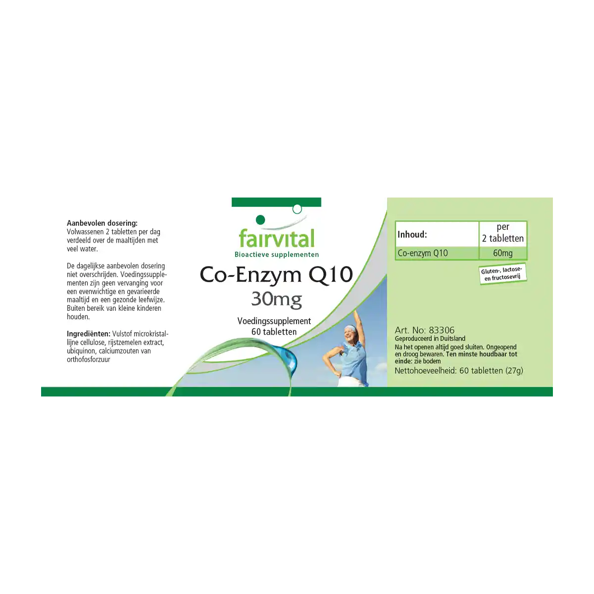 Coenzyme Q10 30mg - 60 comprimés