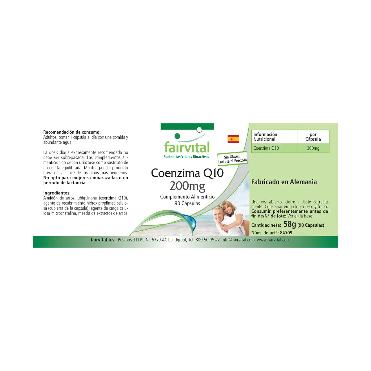 Co-enzym Q10 200mg - 90 capsules