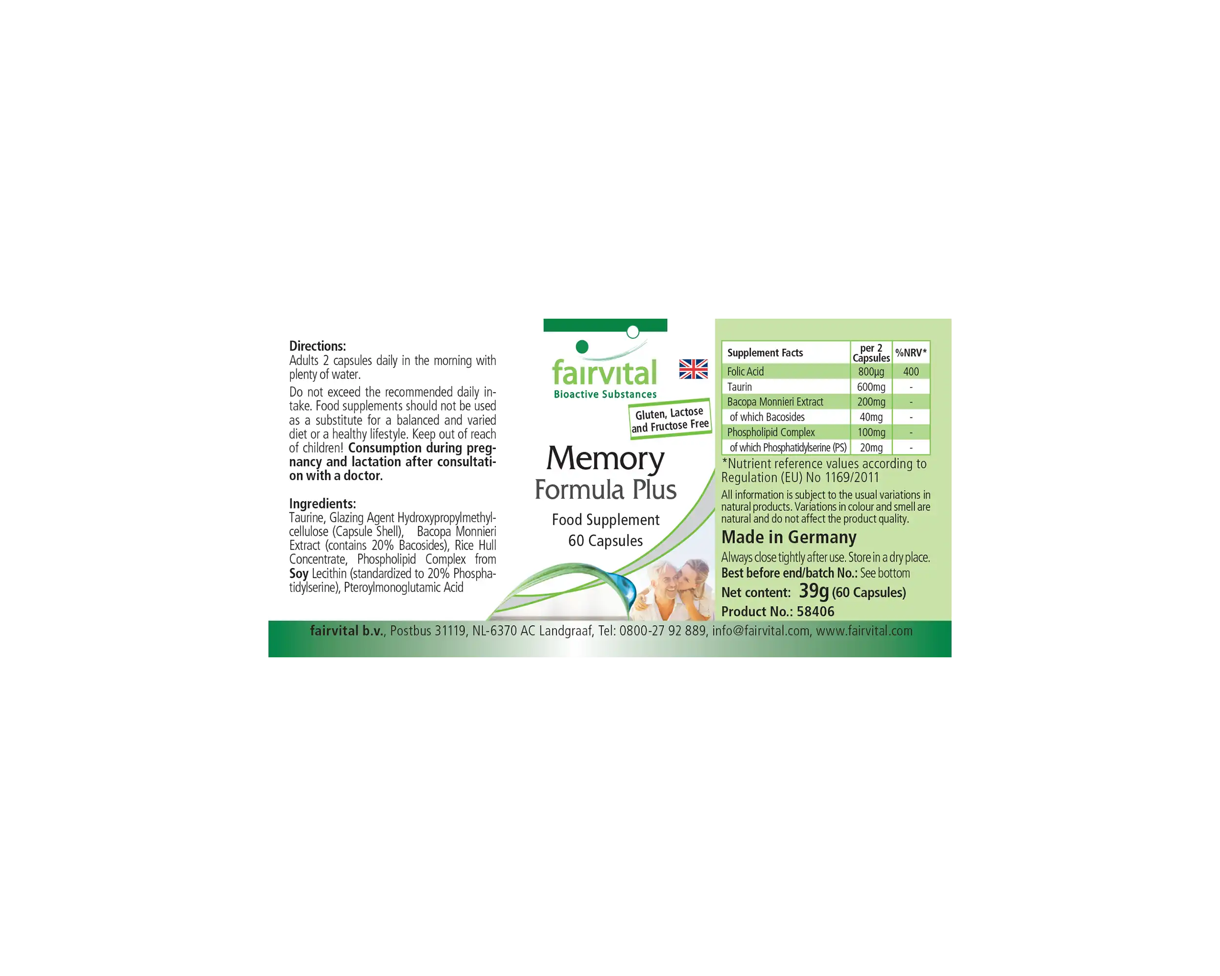Memory Formula Plus Memory Formula Plus