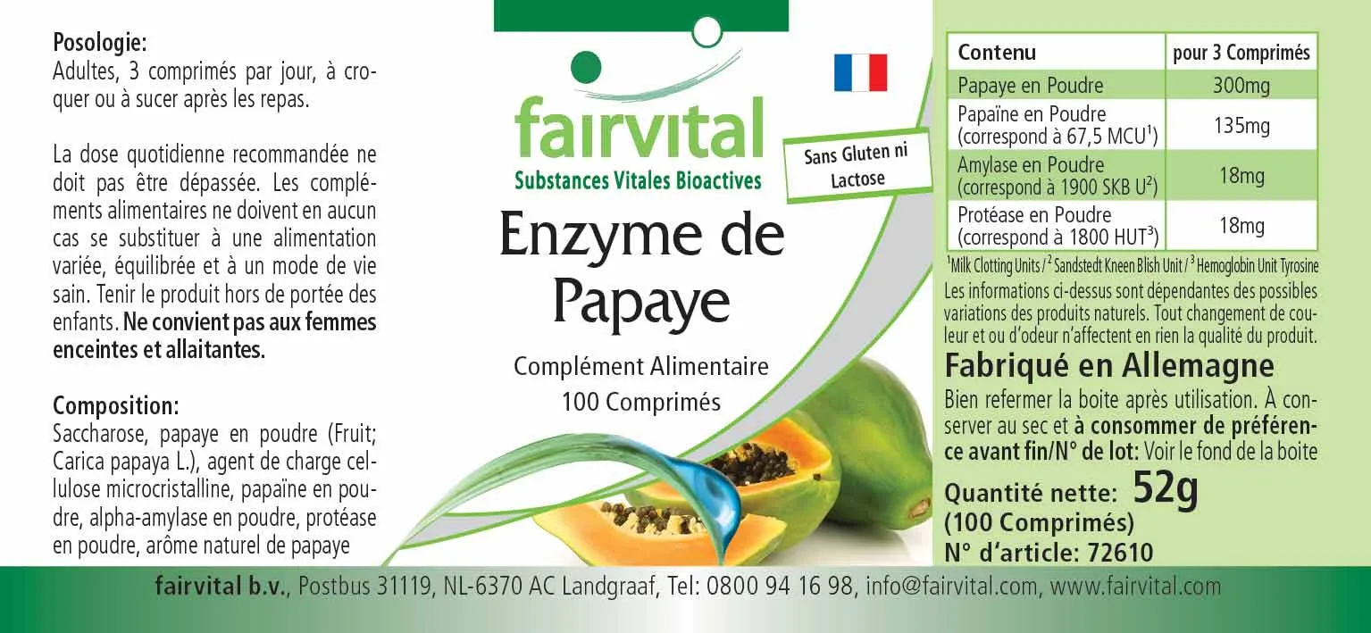 Papaya Enzym
