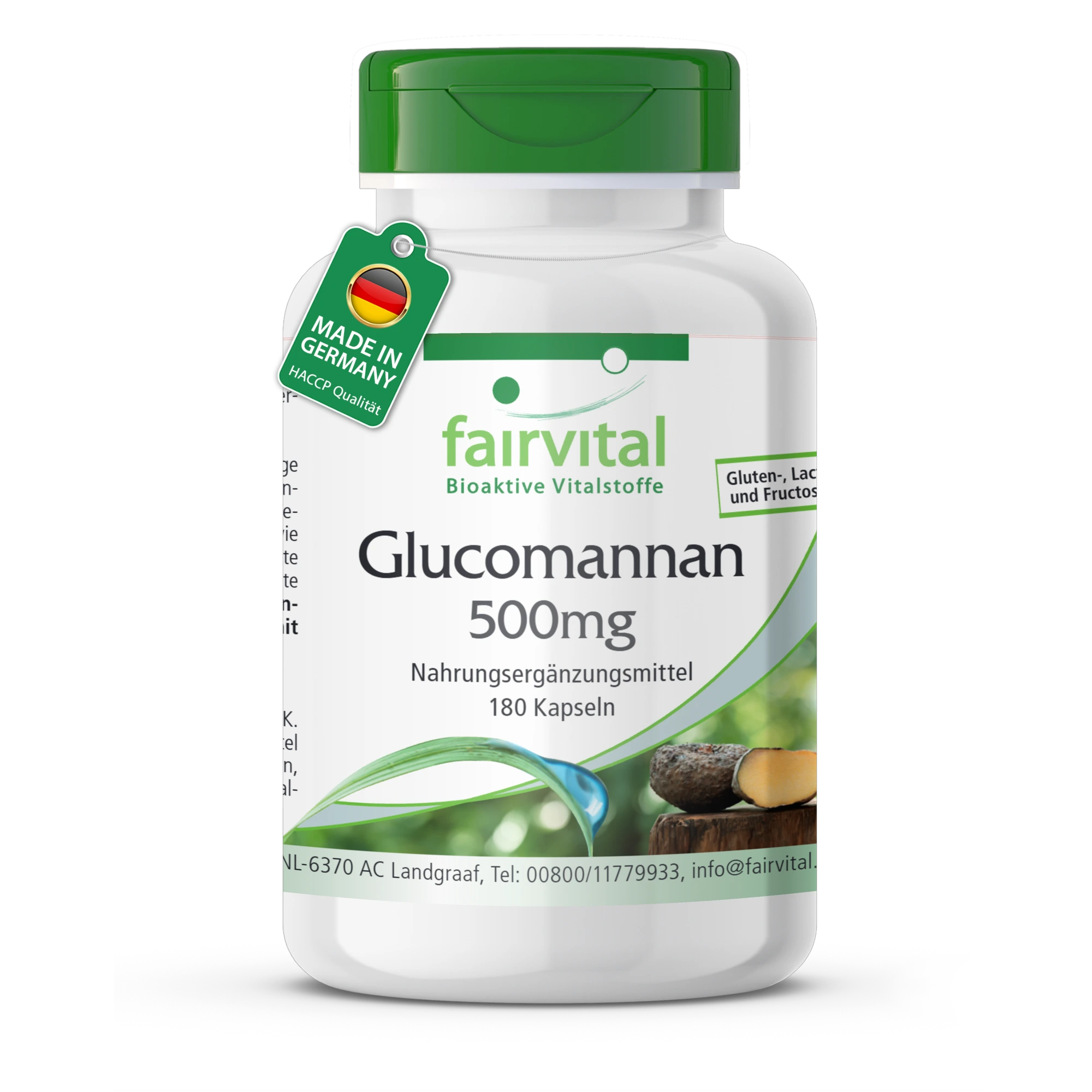 Glucomannan 500mg
